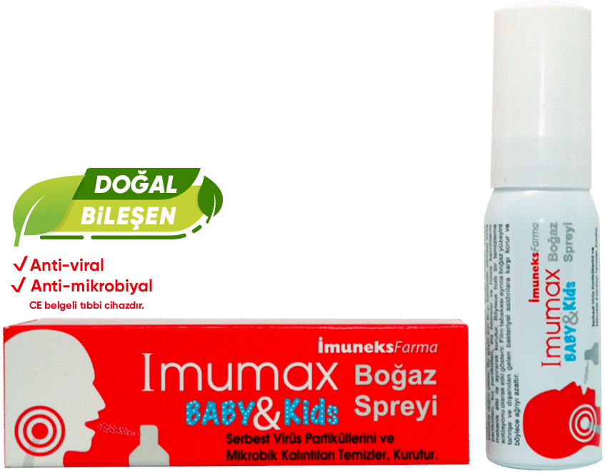Imumax Baby & Kids Boğaz Spreyi