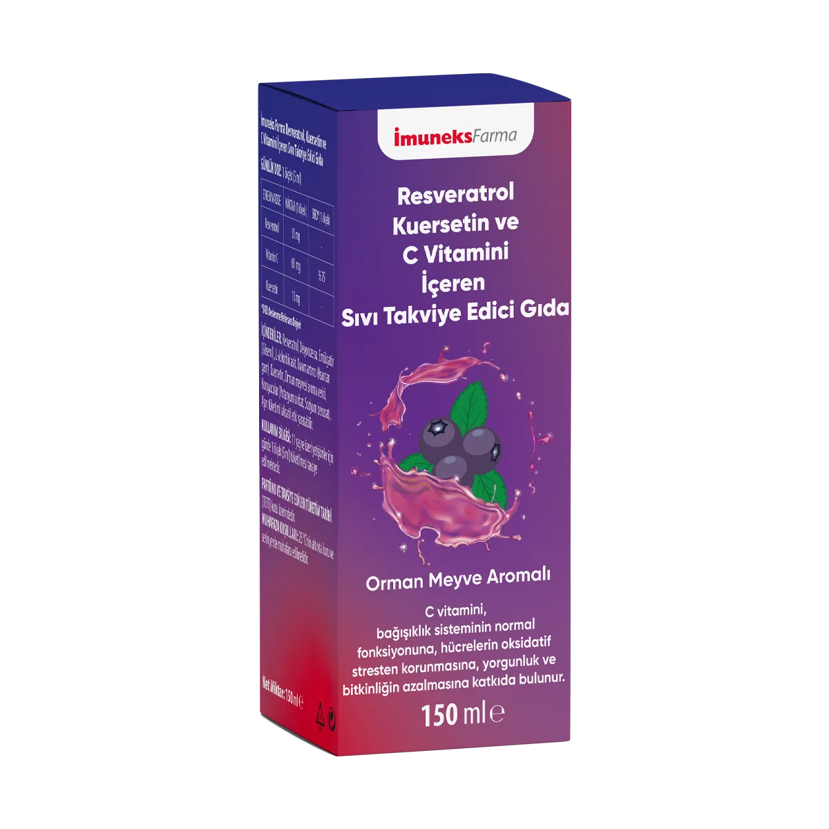 Resveratrol Kuersetin ve C Vitamini