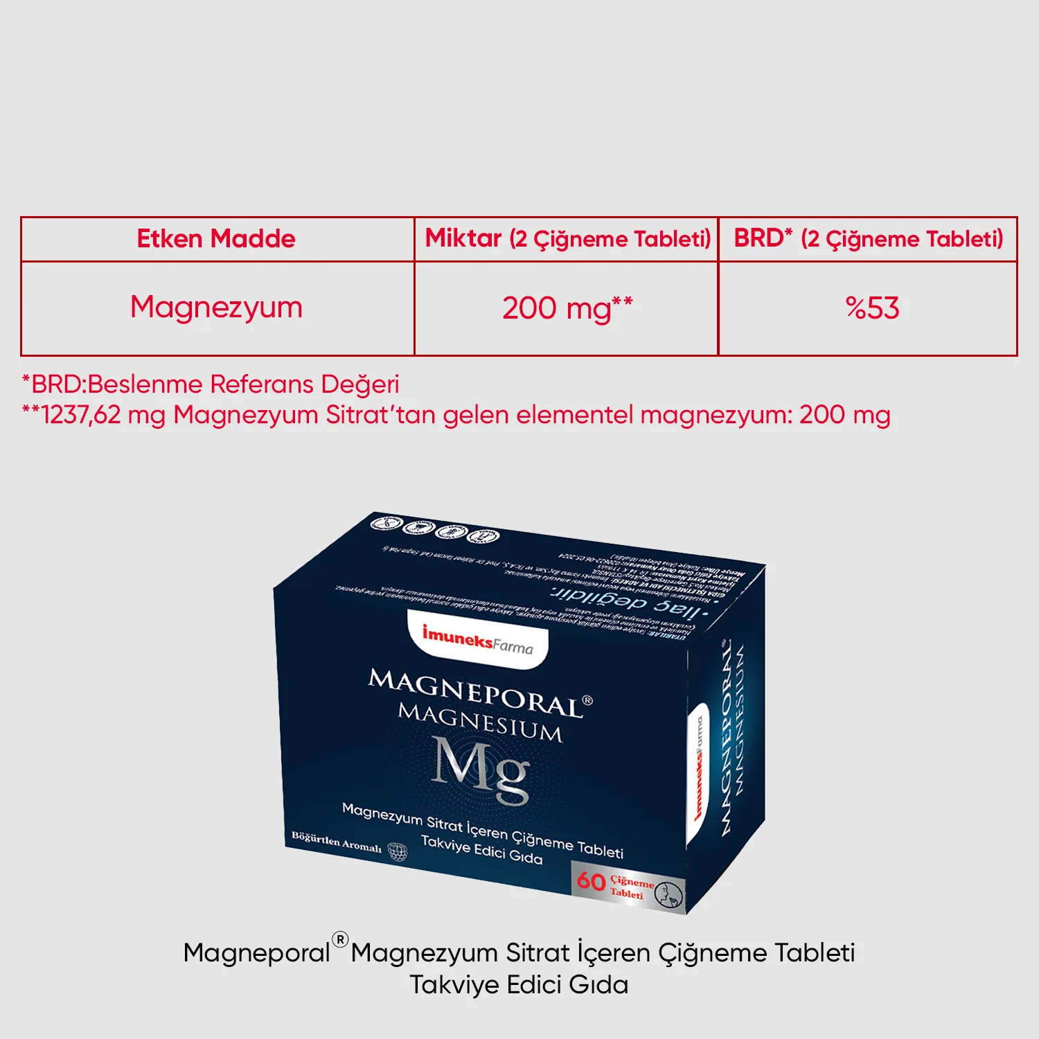 Magneporal®Chewable Dietary Supplement